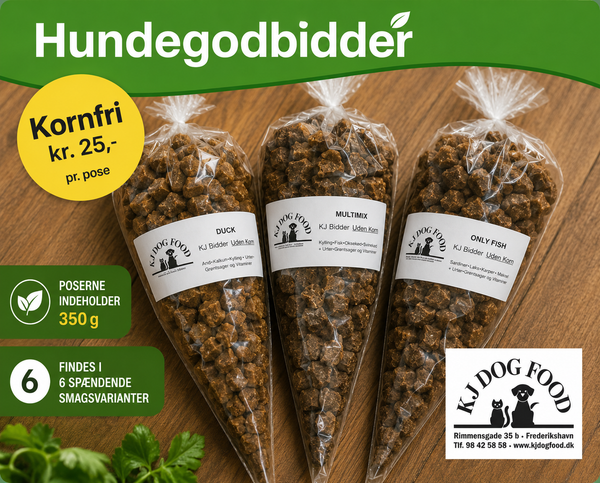 Vores populære KORNFRIE godbidder