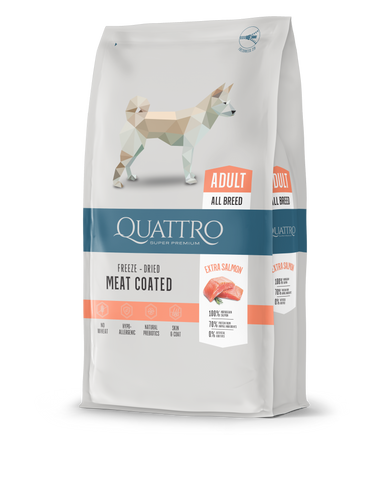 QUATTRO Super Premium all breed Salmon - flere varianter