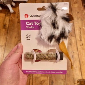 Flamingo legemus med catnip