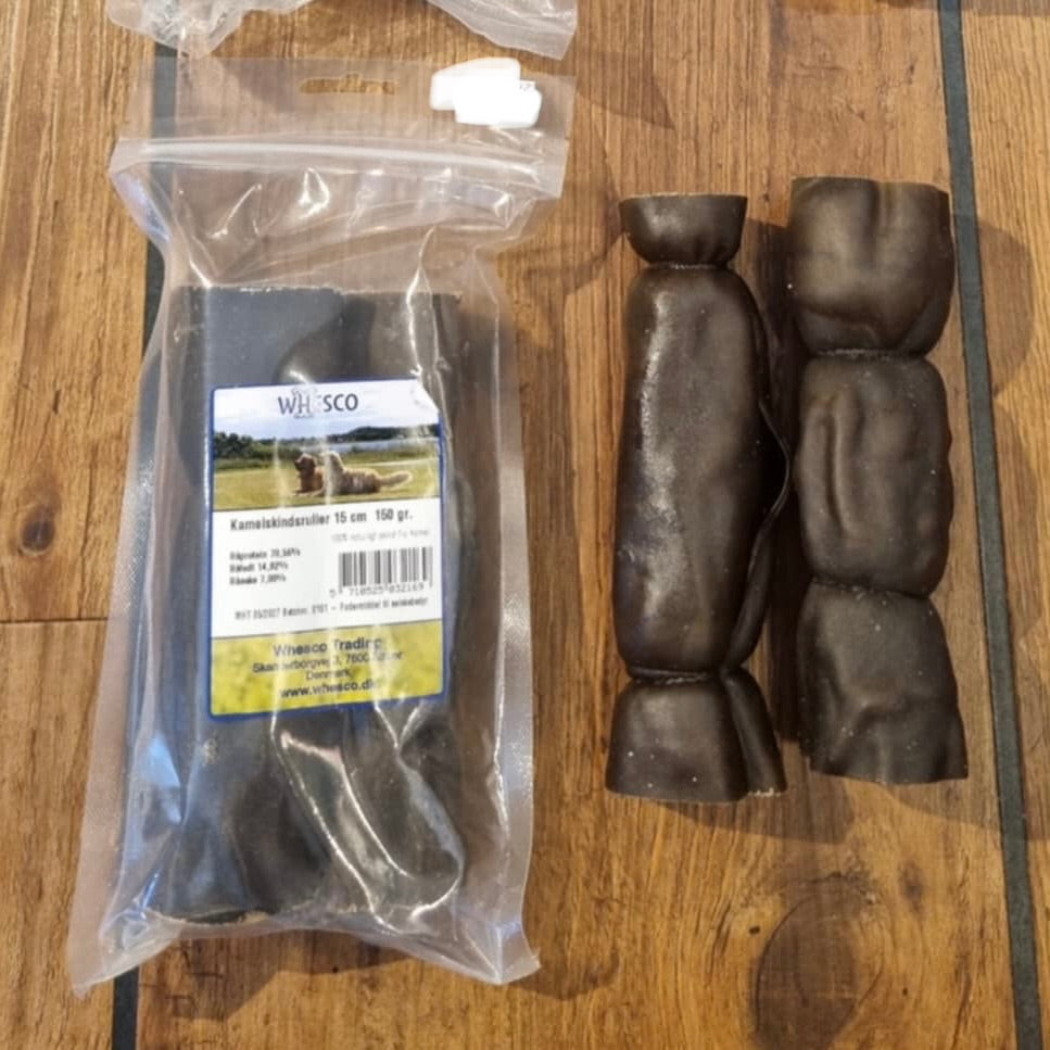 Kamelskindsruller 2 stk. pose - vælg imellem flere varianter