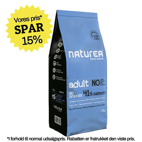 Naturea Naturals Laks (Mare) Adult All Breeds - flere varianter