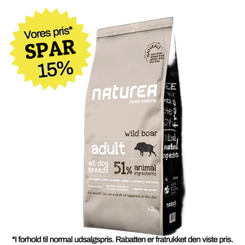 Naturea Naturals (Fera) Vildsvin Adult All Breeds - flere varianter