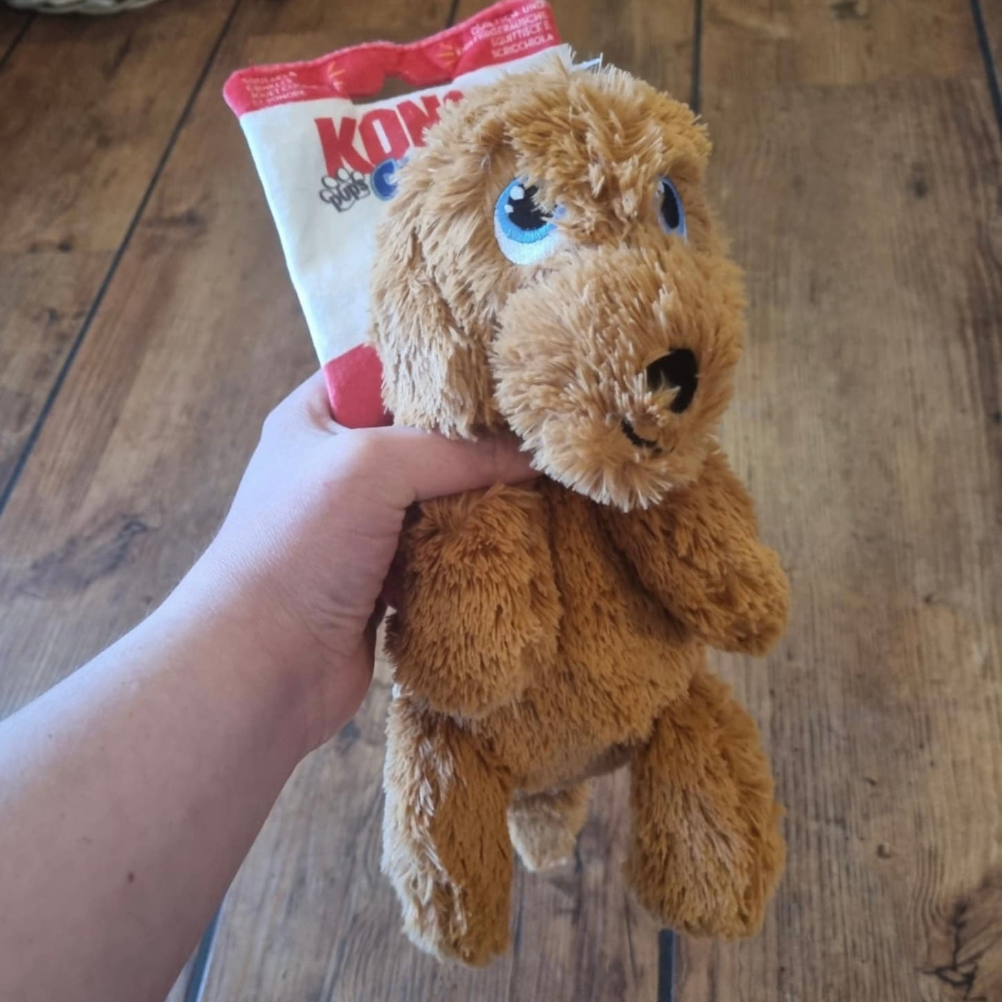 Brun Hundehvalp - legedyr fra KONG