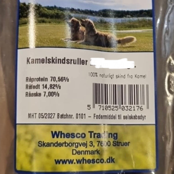 Kamelskindsruller 2 stk. pose - vælg imellem flere varianter