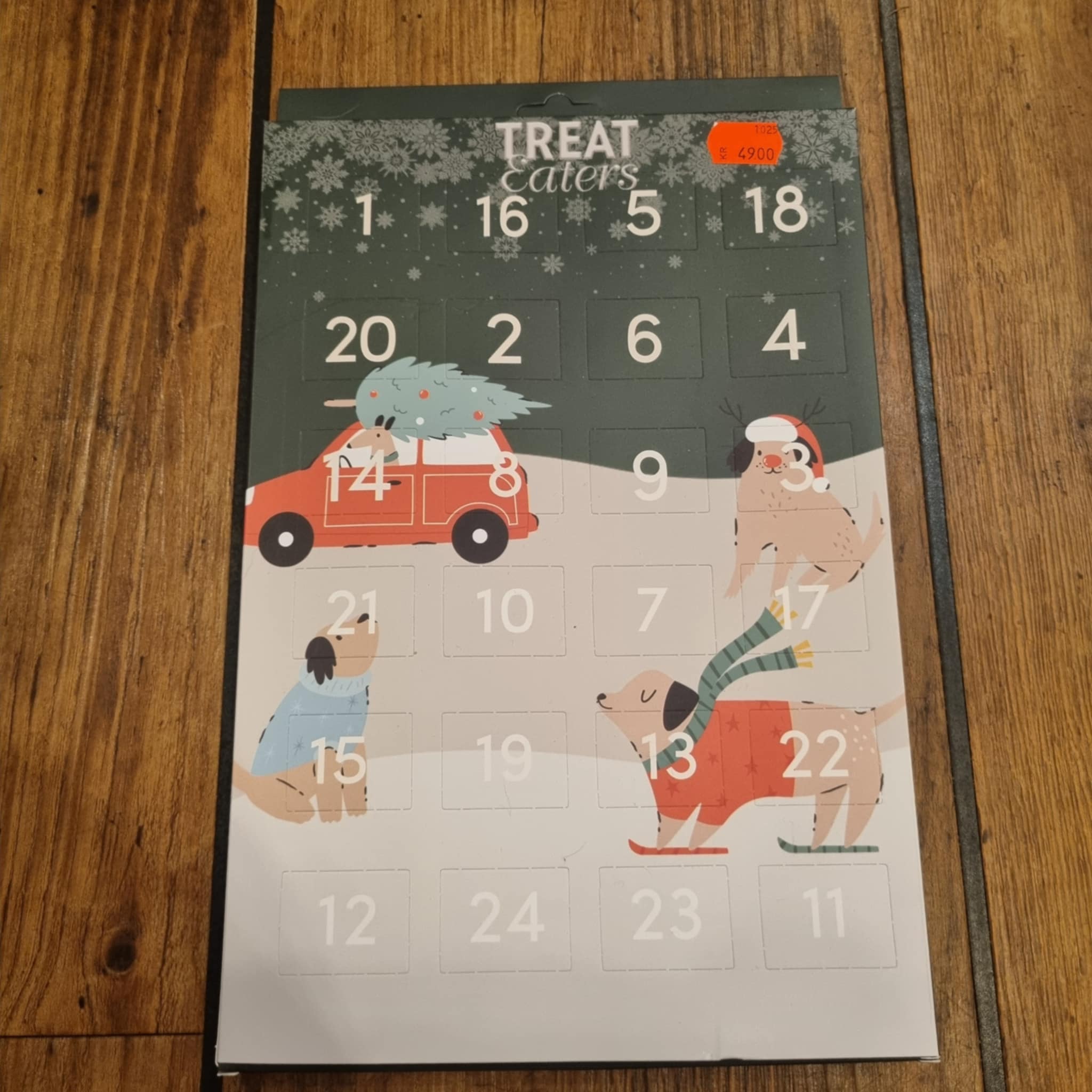 Julekalender til hund fra Treat Eaters