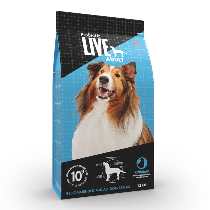 Probiotic Live Adult Kylling - 12 kg