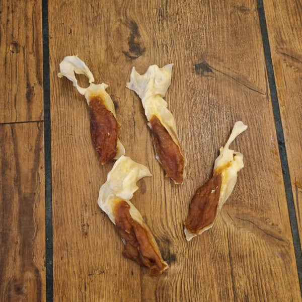 Kaninøre med kylling