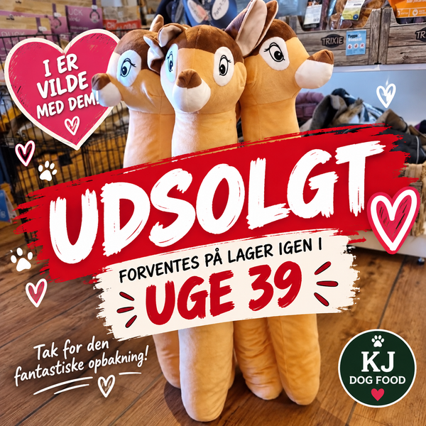 Stort legedyr - KÆMPE BAMBI (forventes på lager igen i uge 39)