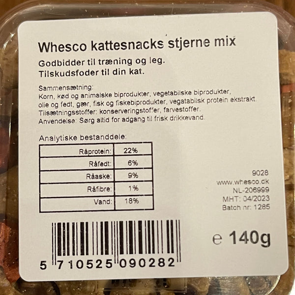 Whesco Kattesnack - Stjerne Mix