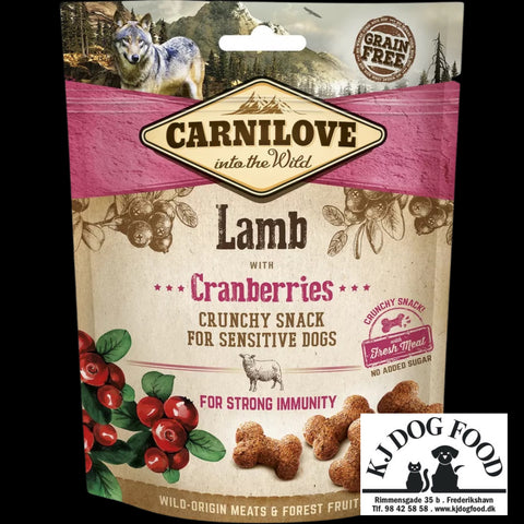 Carnilove Crunchy Snack - Lam og tranebær
