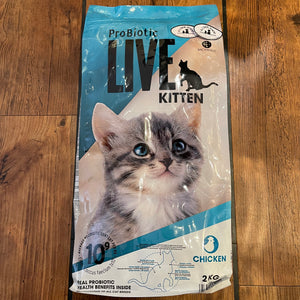 Live Cat killing med kylling - 2 kilo