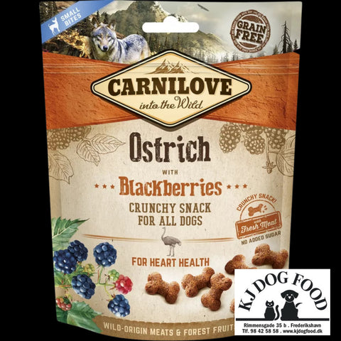 Carnilove Crunchy Snack - Struds og Brombær