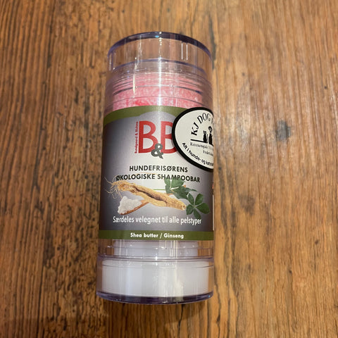 B&B Økologisk Hundeshampoo Stick - velegnet til alle pelstyper
