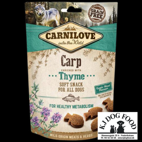 Carnilove Semi Moist Snack - Karpe og Timia