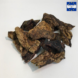 Tørrede okselunger - naturlig godbid - sund - 200 gram