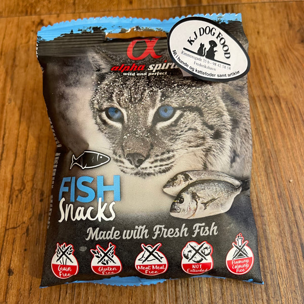 Alpha Spirit snack til katten - frisk fisk